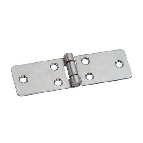 Cerniera  lunga  3330  valtoce - Inox  perno  fisso  mm  32x110x2,0