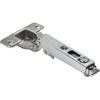 Cerniera incasso 110� rallentata f212/290 danco - +clip collo  0 acc nich f.mm 35x11