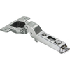 Cerniera incasso 110� rallentata f212/290 danco - +clip collo  9 acc nich f.mm 35x11