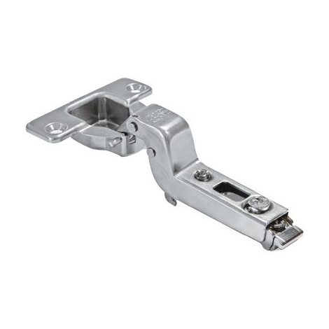 Cerniera incasso 110� rallentata f212/290 danco - +clip collo 17 acc nich f.mm 35x11