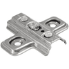 Basetta cerniera incasso f550 danco - Acc nich regolabile h.mm 0 mm 44x52