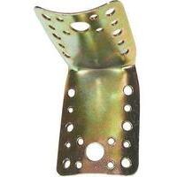 Giunzione gazebo 90° tondo 934 - Zincata gialla palo mm 80/100 s.mm 2,0 mm 65x85x85