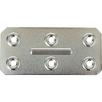 Giunzione 6 fori dritta - Zincata s.mm 1,0 cf=pz 100 cm 4x8,6