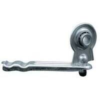 Supporto  a  sfera  x  rullo  metallico  avvolgibili - Zincato    mm  35