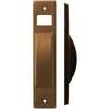 Placca  avvolgitore  a  semincasso - Veniciata  bronzo  mm  40x195