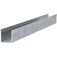 Guida x tapparelle - Zincata s.mm 0,8 mm 19x27 h.cm 170