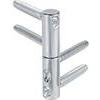 Cerniera anuba 3d agb - Acciaio zincato mm 16