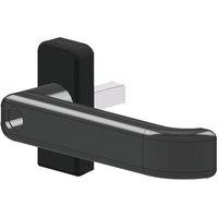 Mezza maniglia x serramenti 5200 securemme - Resina nera q8