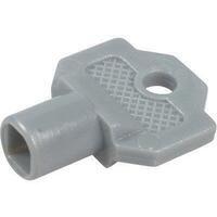 Chiave quadri elettrici impronta quadra - Plastica mm 7x7