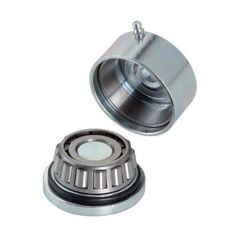 Piastra  a  saldare  346  combi - Zincata  +  cuscinetto  a  rulli  mm  50