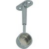 Reggitubo armadio tondo regolabile finale - Zama cromato h.mm 62/102 tubo mm 18