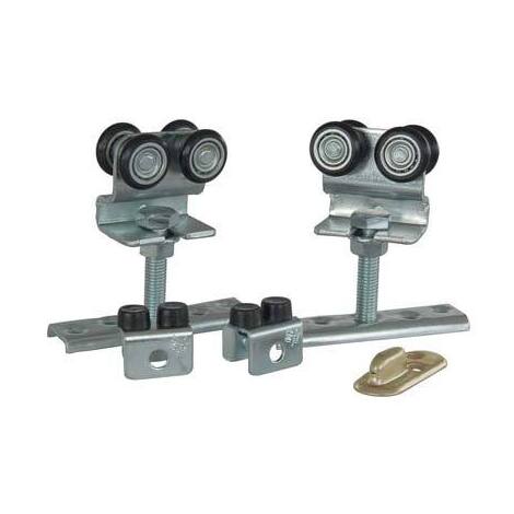 Carrelli  scorrevoli  in  kit  2023/05  omge - X  binario  20  omge  kit=2  carrelli+2  fermi+1  pinna