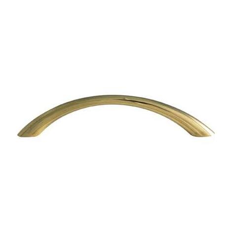 Maniglietta  zama  x  mobili  mg2341  metalstyle - Ottone  lucido  i.mm  96