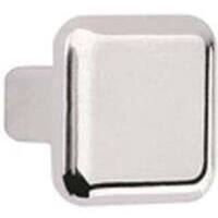 Pomolo  zama  quadro  2303  metalstyle - Cromo  lucido  mm  20x20