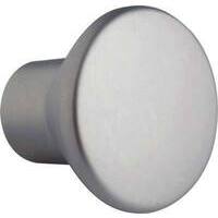 Pomolo  zama  sfera  piana  2401  metalstyle - Cromo  opaco  mm  24x24