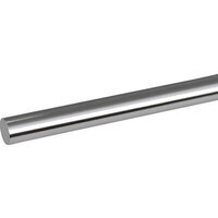 Profilo  tubo  pieno  arcansas - Allum  argento  lux  mm  8  h.cm  100