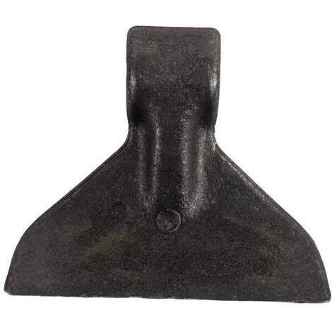 Mazza stampata per trincia L=137mm, S=40mm, H=100mm, � foro 16,5mm. Adattabile a Berti, Celli, Cosma, Faustini, Meaat, Tortella.