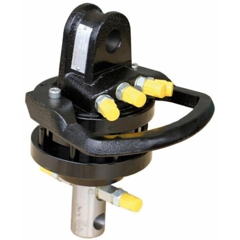 Rotatore da 1,2 TON carico statico, 600 Kg carico dinamico, Coppia 500 Nm. Attacco ad albero  39,5mm rotazione 360. Coppia