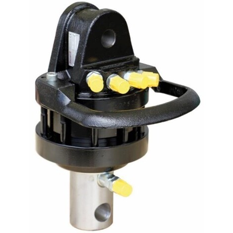 Rotatore da 3,5 TON carico statico, 1,75 TON carico dinamico, Coppia 900 Nm. Attacco ad albero  49,5mm, rotazione 360