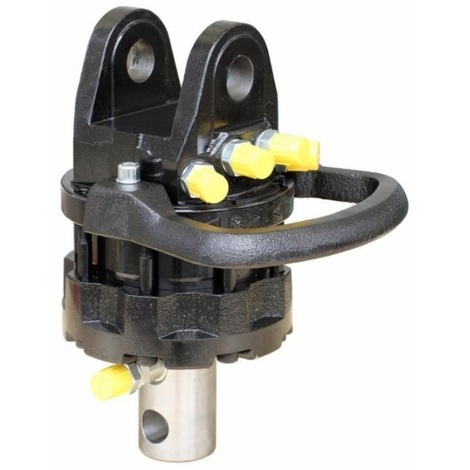 Rotatore da 7 TON carico statico, 3.5 TON carico dinamico, Coppia 1900 Nm. Attacco ad albero  68 mm, rotazione 360