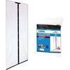 Zanzariera  porta  ecco  magnet  irs - Poliestere  nero  pannelli  2  cm  140  h.cm  250