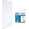 Zanzariera  porta  ecco  magnet  irs - Poliestere  bianco  pannelli  2  cm  140  h.cm  250