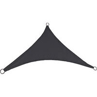 Vela  ombreggiante  luxury  triangolare  stars - Poliestere  grigio  gr/mq  180  mt  3,6x3,6x3,6