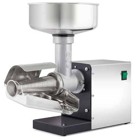 N.3 - 250w spremipomodoro carenato inox motore elettrico spremi pomodoro reber