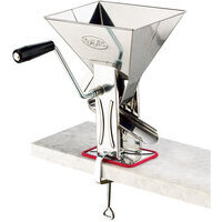 Spremipomodoro manuale acciaio inox a manovella passata pomodoro passapomodoro