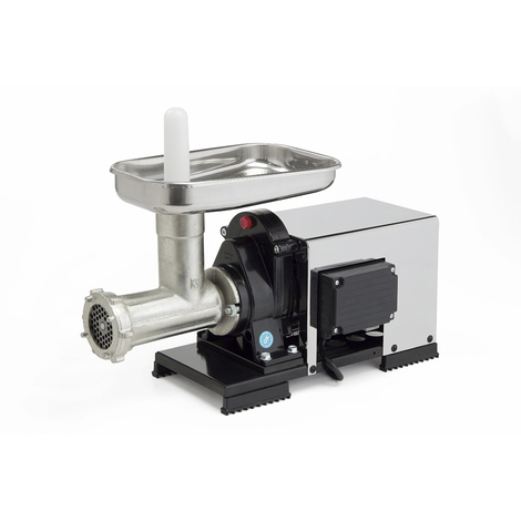 N. 12 - 500 w tritacarne in ghisa carenatura in acciaio inox trita carne reber