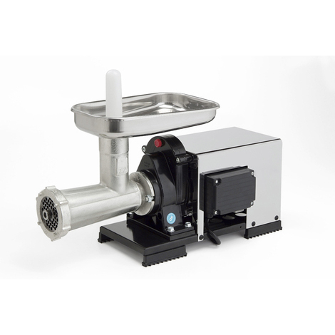 N. 22 - 600 w tritacarne in ghisa - carenatura acciaio inox trita carne reber