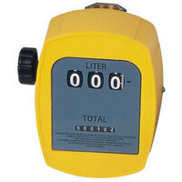 Contalitri conta litri per pompa gasolio attacco 1? travaso liquidi elettropompa