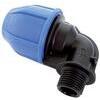 Gomito  compressione  filetto  maschio  pn16 - Mm  20x1/2m