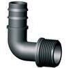 Gomito  portagomma  pn  filetto  maschio  irritec - Mm  16x1/2m