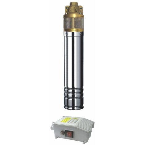 Elettropompa sommersa 1 hp pompa per acque chiare in acciaio inox acqua pozzo