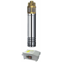 Elettropompa sommersa 1 hp pompa per acque chiare in acciaio inox acqua pozzo