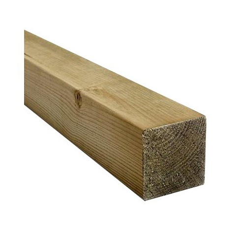 Palo quadro legno euro - Pino impregnato cm 9x9 h.cm 210