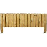 Bordura aiuola premium legno euro - Pino impregnato cm 100 h.cm 15/30