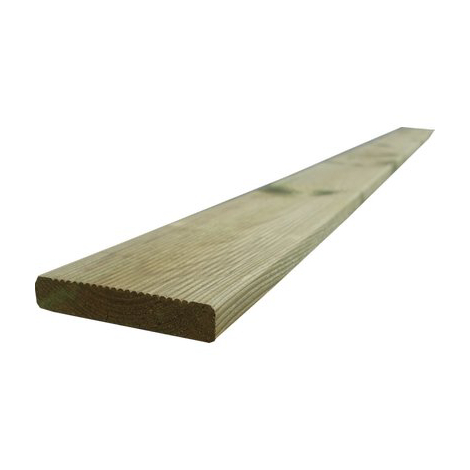 Tavola legno euro - Pino impregnato cm  9,6x240 h.mm 19