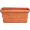 Fioriera festonata prestige - Resina terracotta cm 100x45 h.cm 41