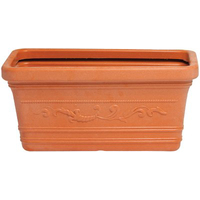 Fioriera festonata prestige - Resina terracotta cm 100x45 h.cm 41