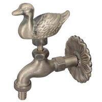 Rubinetto  artistico  a  vite  papera  domus - Ottone  1/2m  mm  25