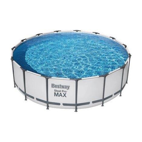 Piscina  steel  pro  max  56438  bestway - Filtro  lt/h  3.028  cm  457  h.cm  122