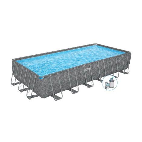Piscina apx 365 561kg bestway - Filtro a sabbia lt/h 6.056 cm 732x366 h.cm 132