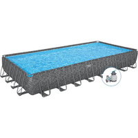 Piscina apx 365 561kj bestway - Filtro a sabbia lt/h 8.327 cm 956x488 h.cm 132