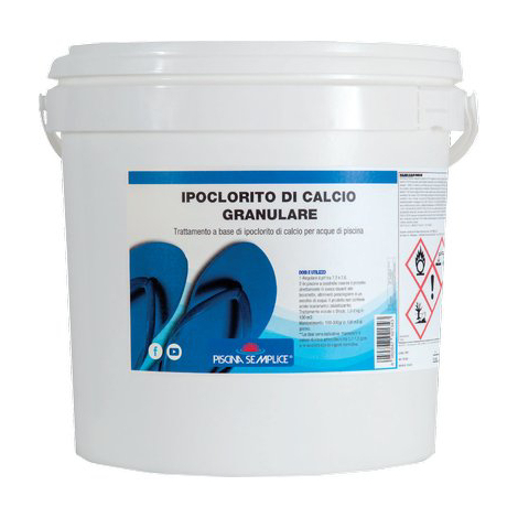 Ipoclorito di calcio x piscina granulare lapi - Kg 10