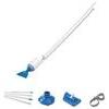 Kit pulizia piscina aquacrawl 58212 bestway - Doppia scopa + manico + adattatori