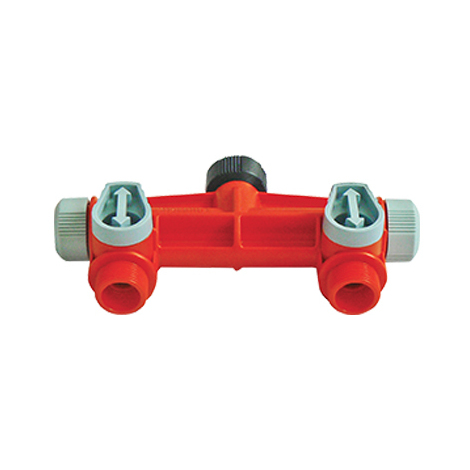 Presa  a  rubinetto  +  4  uscite  filettate  ipierre - 3/4f  self  20062