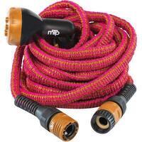 Tubo irrigazione estensibile wally italy - Mt 12,5/25 bronzo/fucsia +raccordi+pistola