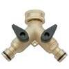 Presa  a  rubinetto  ottone  2  innesti  rapidi  stars - 3/4f